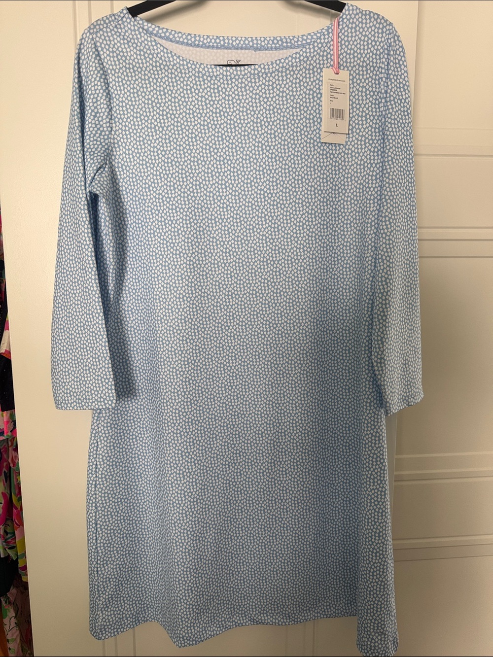 NWT Vineyard Vines Printed UPF Margo Shirt Dress Size Large